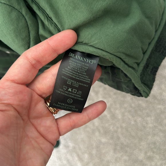 Animal Instincts Forest Green Leopard Print Jacket size XS - Picture 4 of 8